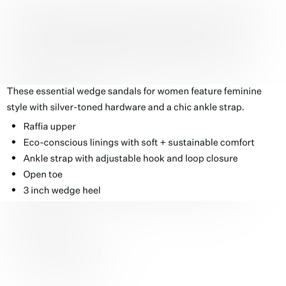 Franco Sarto Espadrille Wedge Sandal 8 - Picture 7 of 7